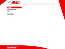 Tablet Screenshot of albert.ch